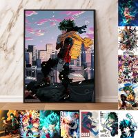 Japanese Anime My Hero Academia Wall Decorative Picture for Boy Room canvas painting Home Decor Wall Art Cafe quality posters Drawing Painting Supplie