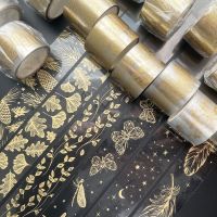 +【】 Vintage Butterfly Feather Leaves  Washi Tape Decorative Tapes Diy Transparent  Tapes For Crafts Scrapbooking Art Projects