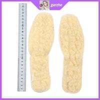 GARZHE24272 1คู่บูตบูทนุ่มอบอุ่น Insoles ผ้าขนสัตว์แผ่นแทรกรองเท้า