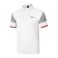 ☂☊❦ Golf Clothes Summer Men 39;s T-Shirts Short Sleeves Quick Dry Breathable Sweat Wicking Sports Polo Shirts Casual Fashion Tops