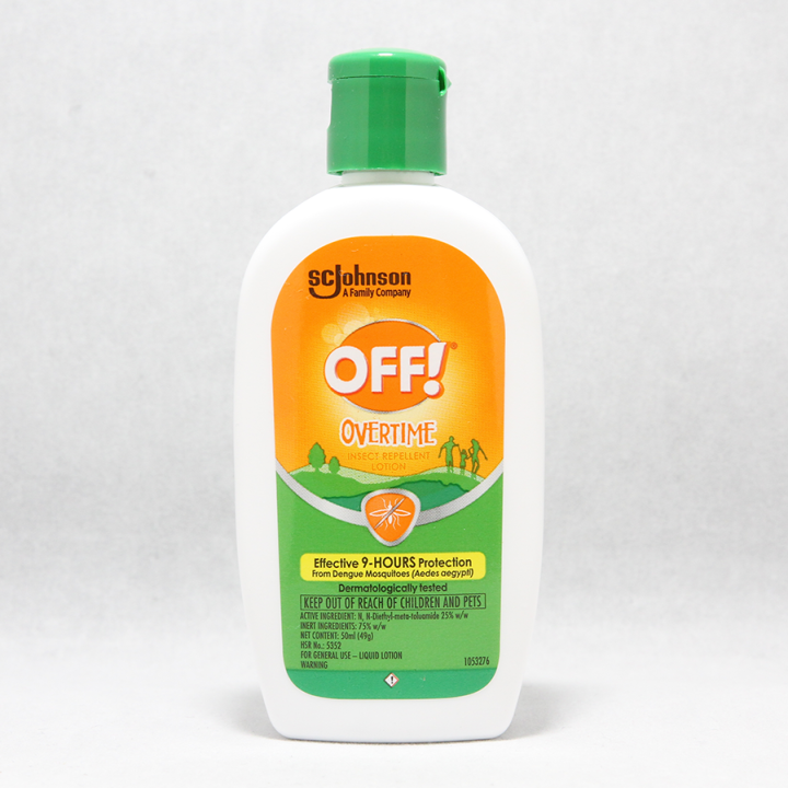 OFF! Overtime Insect Repellent Lotion 50ml | Lazada PH