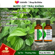 Nước Cất Lá Trầu Không 100ml Dung Dịch Vệ Sinh Hàng Ngày, Trí Nấm Ngứa