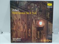 1LP Vinyl Records แผ่นเสียงไวนิล  BJ.S.Bach Violin Sonatas No.4.5&amp;6  (H11C28)