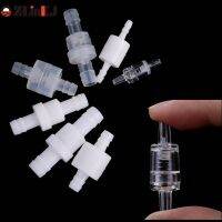 1Pc Plastic One Way Inline Check Valve Gas Air Liquid Water Fluids Valve 4mm / 6mm / 8mm / 12mm Optional White Transparent