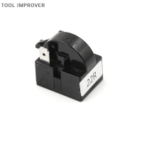 TOOL IMPROVER Plastic CASE 22 OHM 2 Pins PTC รีเลย์สตาร์ทสำหรับอะไหล่ตู้เย็น