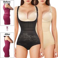 （A Beautiful） ผู้หญิง39; S FullSeamlessBust เอว ShapingFirm ท้องควบคุม Shapewear BodysuitUnderwear