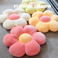 Cute Colorful Flower Plush Pillow Toy Soft Cartoon Plant Stuffed Doll Chair Cushion Home Sofa Decor Kids Lovers Birthday Gifts