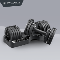 BYZOOM – Dumbell 75LB (Black) ปรับน้ำหนักได้ (ราคาต่อ 1 ข้าง)