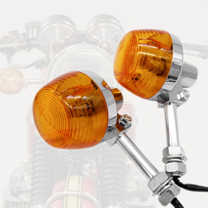 สัญญาณไฟเลี้ยวรถจักรยานยนต์ไฟกระพริบสว่างมากไฟสัญญาณเข้ากันได้กับ-xl100-ct70-cm125-cb750-cb400