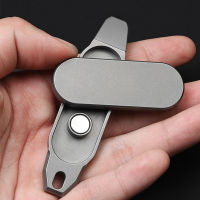 Multifunctional Titanium Alloy Magnetic Push Slider Adult Metal Fidget Toys EDC Tools ADHD Hand Spinner Anxiety Stress Relief Fidget Spinners  Cubes
