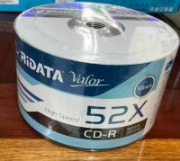 CD-R RIDATA VALOR 52X No Box (50แผ่น/แพ็ค)80MIN / 700MB/52X ใช้บันทึกข้อมูลได้ทั้งภาพและเสียง