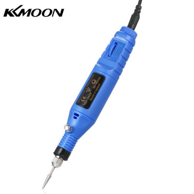 KKmoon 14Pcs 100V-240V เครื่องบดไฟฟ้าขนาดเล็กเครื่องมือเจาะความเร็วรอบในการหมุนที่เปลี่ยนแปลงได้ปากกาแกะสลักแกะสลักชุดเครื่องมือสำหรับมิลลิ่งขัด