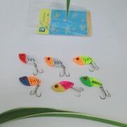 Mồi cá sắt 1 lưỡi full bkk trắng -