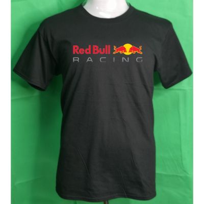 Red Bull Racing Formula graphic cotton O-neck T-shirt for men