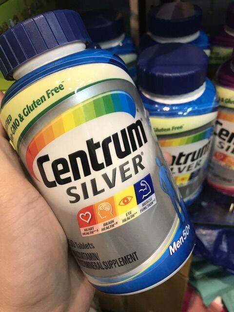 get-now-ของแท้-พร้อมส่ง-centrum-silver-men-50-รุ่น275เม็ด-สำหรับผู้ชายอายุ-50-ปีขึ้นไปหมดอายุ-05-2023แพคเกจใหม่