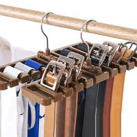 Belt Rack Hanger Finishing Tie Closet Organizer Holder Wardrobe Large Belt Storage Rack Hanging Tie Shelf Silk Scarf Rack