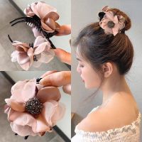 Lazy Hair Claw Headdress Ball Head Hairpin Horsetail Buckle Hair Catch Clip Korean Female Hairgrip for Women Hair Accessories