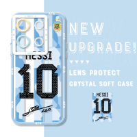 เคสโทรศัพท์สำหรับ Infinix Note 30วีไอพีของแท้กันกระแทกเสื้อแข่งฟุตบอลทีมชาติอาร์เจนตินาเคสโทรศัพท์คริสตัลปลอกอ่อนคลุมทั้งหมดเคสมือถือใสป้องกันกล้อง