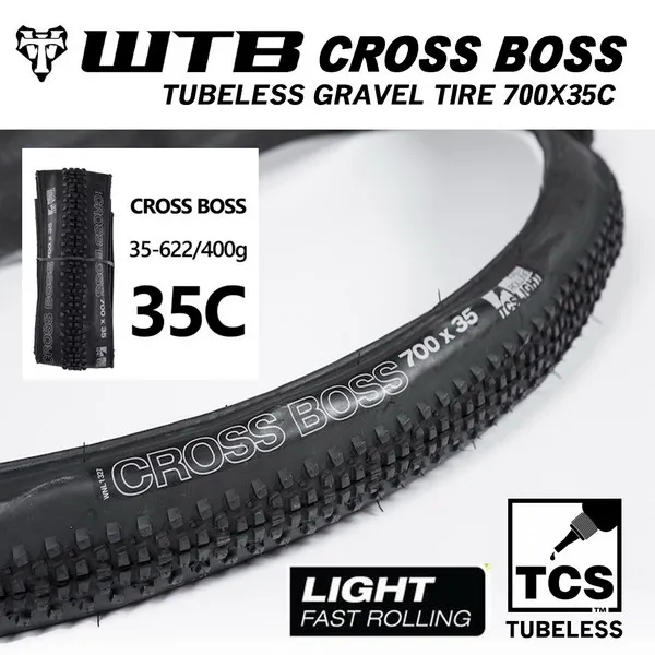 新品！WTB CROSS BOSS 700x35C グラベル、シクロクロス - パーツ