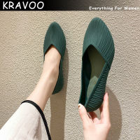 KRAVOO รองเท้ากันน้ำข้อต่ำรองเท้าทำงานสำหรับผู้ใหญ่,รองเท้าบูทกันฝนผู้หญิงรองเท้าเยลลี่แฟชั่นรองเท้าพื้นตื้นกันลื่น