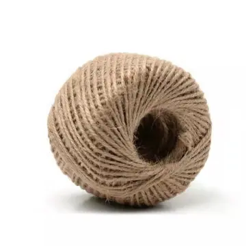 Natural Tiny Jute Rope Heavy Duty Twine Rope 50Meters 3Ply