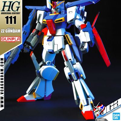 ⭐️ BANDAI GUNPLA HIGH GRADE UNIVERSAL CENTURY HGUC HG 1/144 ZZ GUNDAM ประกอบ หุ่นยนต์ โมเดล กันดั้ม กันพลา ของเล่น VCA GUNDAM