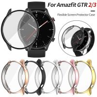 Screen Protector Flexible Cover for Huami Amazfit GTR 4 3 2 2e Watch Case for GTR3 Pro Bumper Soft TPU Scratch-resistant Shell