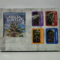 Media Play Teenage Mutant Ninja Turtles /เต่านินจา (Blu-Ray 3D + Figurines 4 Pcs.)