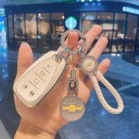 [HOT CPPPPZLQHEN 561] ใหม่ TPU รถ Remote Key Case Cover Shell Fob สำหรับ Chevrolet Chevy Camaro Cruze Malibu Sonic โวลต์ Tracker Spark Bolt Trax Keyless