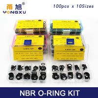 Ketebalan 1.5/1.9/2.4/3.1/1.8/2.65Mm Nitril Karet O Ring Seal NBR Segel O-Cincin Mesin Cuci O-Ring Set Bermacam Kit Set Kotak