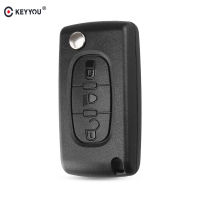 【♘COD Free Cas♘】 xian9 Keyyou C6 C5สำหรับ Citroen C1 C4 Picasso 3ปุ่มที่ห้อยกุญแจรีโมทไฟเคสพร้อม Ce0536ป้าย