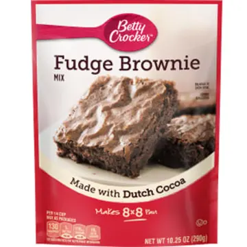 Betty Crocker Brownie Mix, Supreme Fudge 19.1 Oz, Brownie, Bar & No-Bake  Mixes