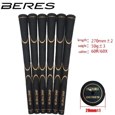 New Golf Grips HONMA Beres Rubbe Black Colors 10pcs/Lot Standard Irons Driver Wood Grips Free Shipping