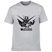 เสื้อยืดโอเวอร์ไซส์กันดั้ม เสื้อยืด Gundam WINGZERO T-shirt Cosplay Fashion S-5XL