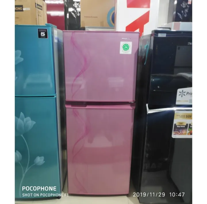 kulkas sharp 2 pintu kulkas 2 pintu lemari es 2 pintu SJ 237ND garansi
