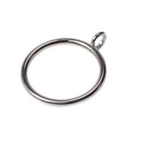 45mm Inner Diameter Metal Curtain Drapery Eyelet Rings ,Pack of 30 (Silver)