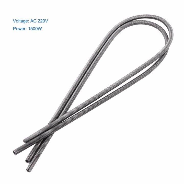 2pcs/set Ac 220v 1500w Kiln Furnace Heating Element Coils High Resistance Wire Restring Coil