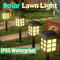 Solar Lights Outdoor Waterproof with House Shape for Outdoor Garden Pathway Christmas Xmas Party Decoration