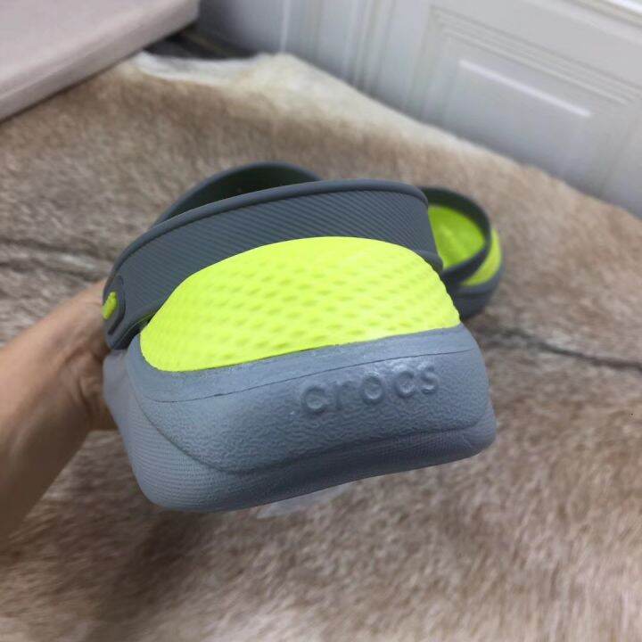 พร้อมส่ง-crocs-literide-clog-แท้-หิ้วนอก-ถูกกว่าshop-green