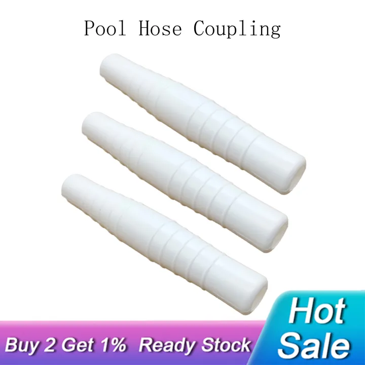 3Pcs Pool Hose Connector Coupling Swimming Pool Vacuums Cleaners or Filter Pump Hoses for 11/4