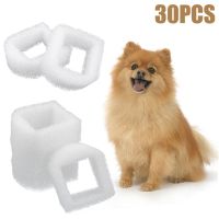 30pcs Pet Water Fountain PU Sponge Pre-Filter Cat Water Dispenser Replacement Filters Parts for Drinkwell Avalon Pagoda Seascape
