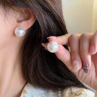 【YF】 Half Round Pearl Clip Earrings No Hole Ear Clips Geometric on Earring Without Piercing Minimalist CEk552