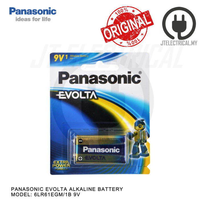 Panasonic Evolta Alkaline 9v Battery Lazada 4961