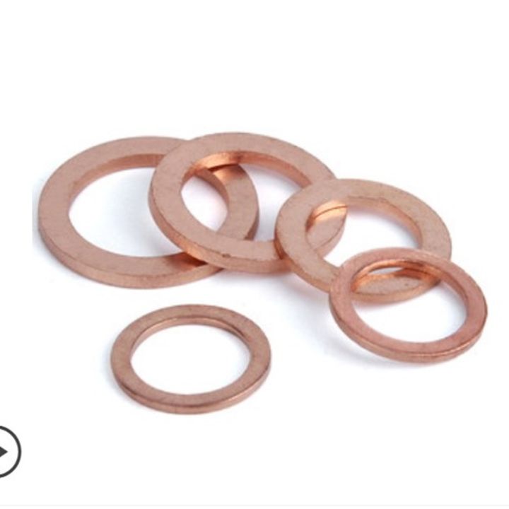 10-50pcs-m5-m6-m8-m10-m12-m14-m16-m18-m20-m22-solid-copper-washer-shim-flat-ring-gasket-rings-seal-plain-spacer-washers-fastener