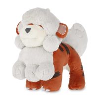 [HOT ZHOSSQSAI HOT] Pokemon Plush Toy Arceus Hisuian Growlithe ตุ๊กตายัดไส้นุ่มของขวัญ25Cm