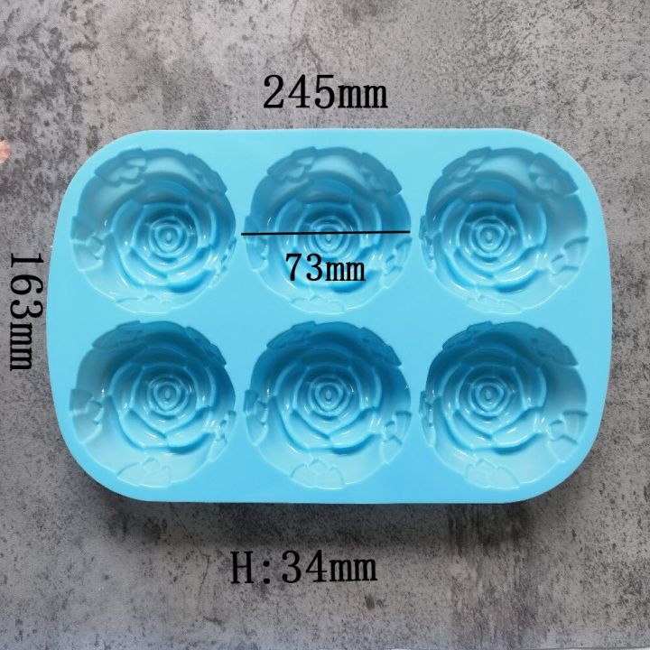 rose-flower-chrysanthemum-silicone-baking-pan-cake-mousse-mold-soap-chocolate-candy-jelly-ice-cube-muffin-mould-handmade-ice-maker-ice-cream-moulds
