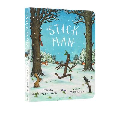 Pre sale of English original stick man wooden man childrens Enlightenment picture story book Julia Donaldson Gollum cow author Axel Scheffler