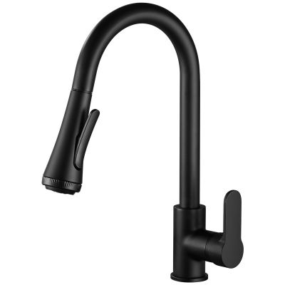 Black Stainless Steel Kitchen Faucet Multifunction SinkHot and Cold Waterfall Faucet Basin Sink Mixer Tapware Lavatory Home
