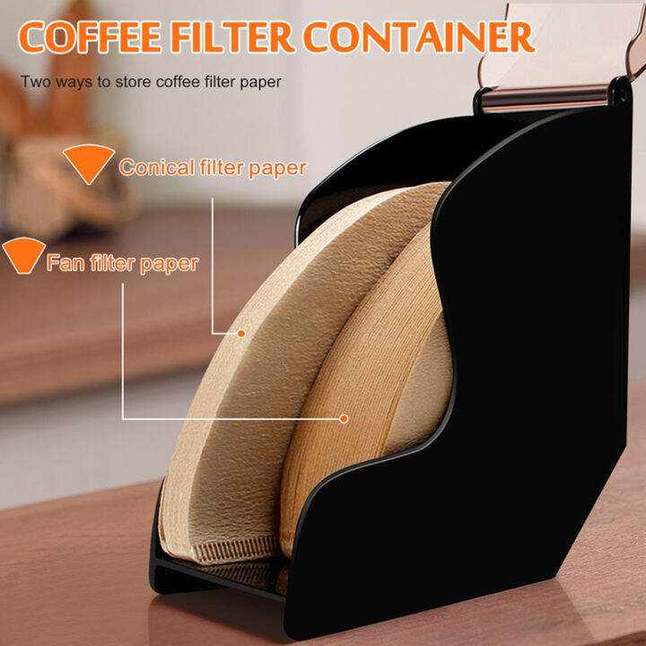 for-v60-filter-paper-holder-tapered-filter-paper-box-filtering-paper-storage-rack-stand-coffee-tools-dust-proof-with-cover