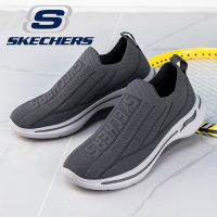 Skechers_ Go Walk Archfit รองเท้าวิ่งลําลอง ผ้าตาข่าย ระบายอากาศ แบบสวม สําหรับผู้ชาย ผู้หญิง ไซซ์ 36-45